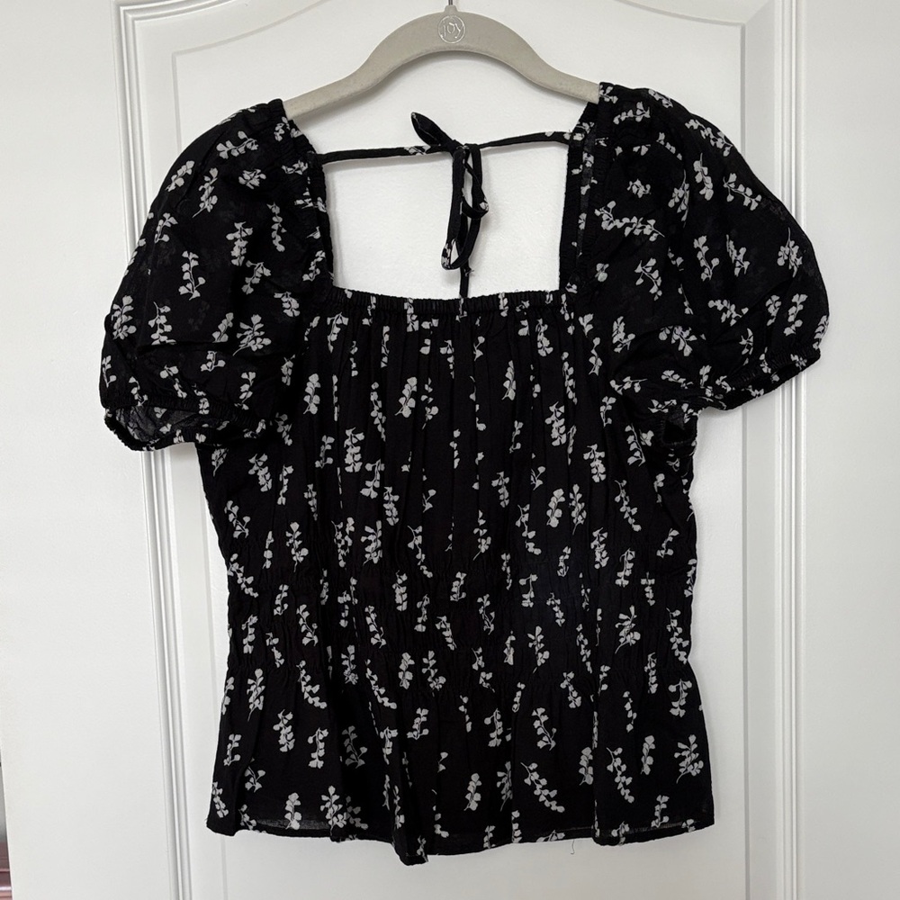 MELROSE and MARKET puff sleeve top - Picture 3 of 9